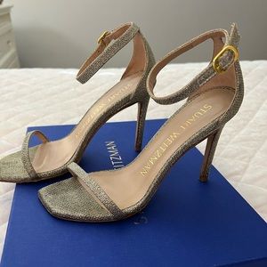 Stuart Weitzman | Size: 5.5B | Shoes | Nudistcurve 100 | Platinum |